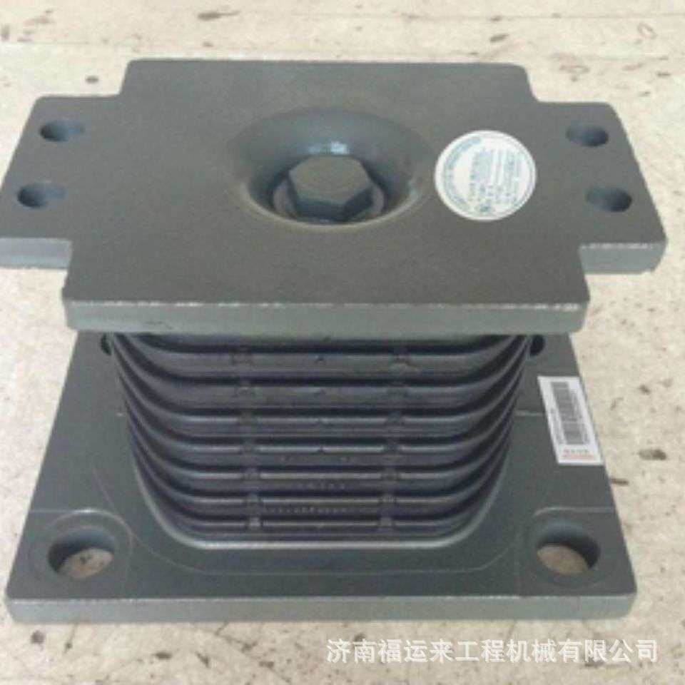 AZ9725520683 橡胶支座总成10层后钢板橡胶支座橡胶座缓冲胶垫