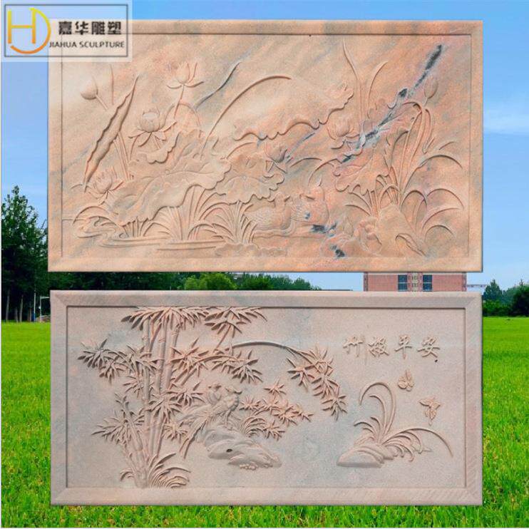汉白玉浮雕古代人物大理石墙壁浮雕砂岩浮雕石雕石材浮雕壁画雕刻