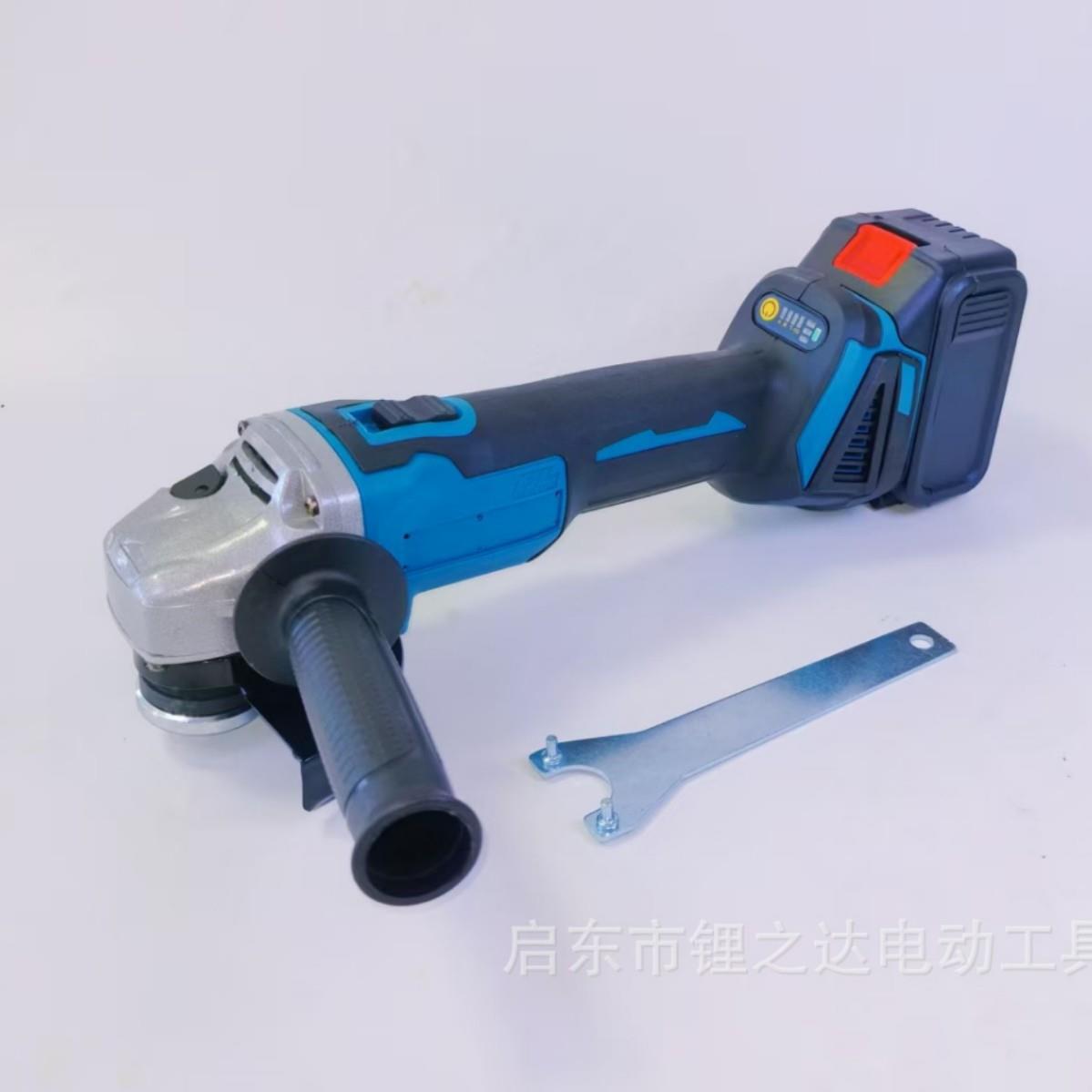 锂电电动工具3合1工具套装组合 无刷电锤角磨机电动扳手三件套