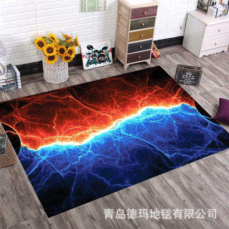 德玛地毯架子鼓隔音地毯音乐教室地垫音符钢琴键盘加厚可水洗垫子