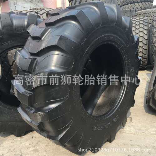 厂家供应工程轮胎19.5L-24-12两头忙R4人字花轮胎