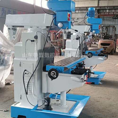 鲁盟数控ZX6350A钻铣床 多功能钻铣床Z6350C 立卧两用 自动钻孔
