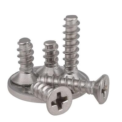 304不锈钢KB沉头平尾自攻螺丝 十字平头自攻平尾螺钉M2M2.6M3M4M5