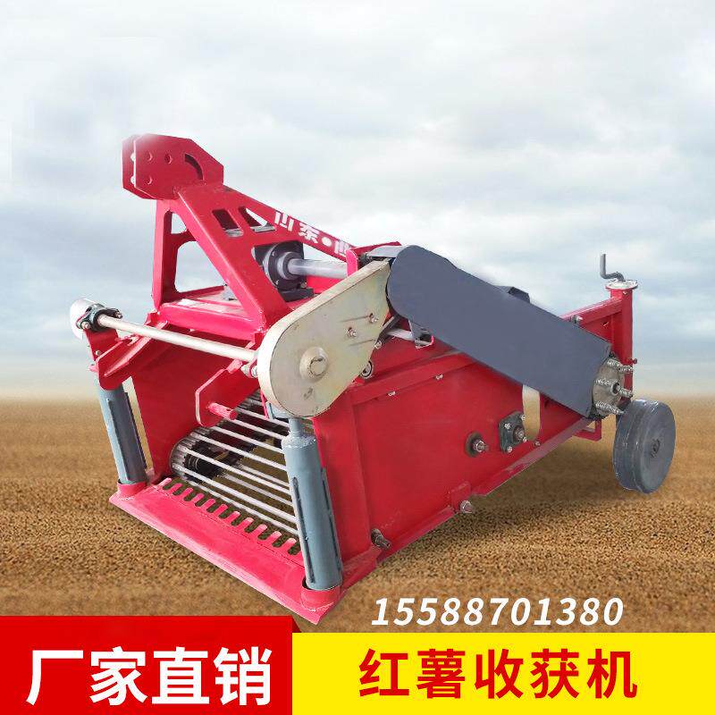 土豆收货机拖拉机带动 辽宁大型红薯土豆收货机厂家 红薯起薯机