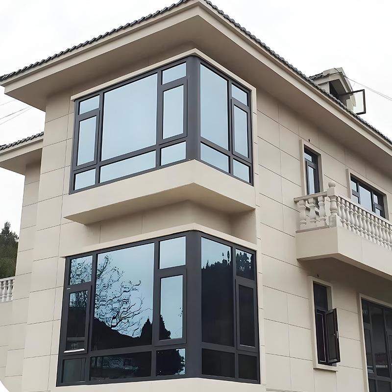 高端断桥铝门窗别墅自建房家装系统窗铝合金门窗平开窗封阳台封窗
