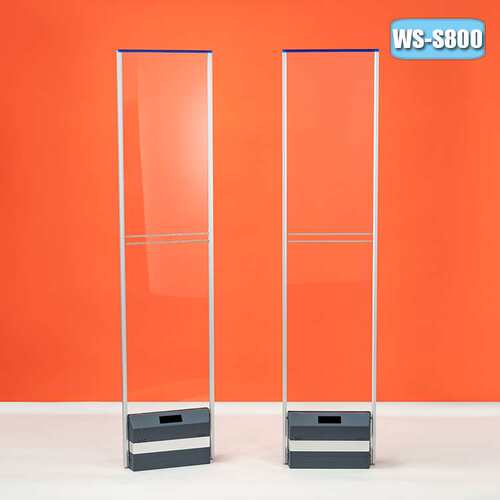 厂家直销声磁亚克力防盗报警门禁 WS-S800 新款嵌入式铝合金边框