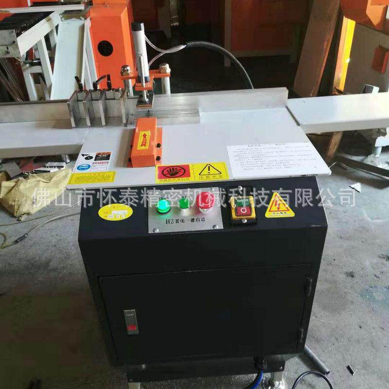 门板装饰条切割机 铝合金T型条切割机 铝合金铜条拼角机