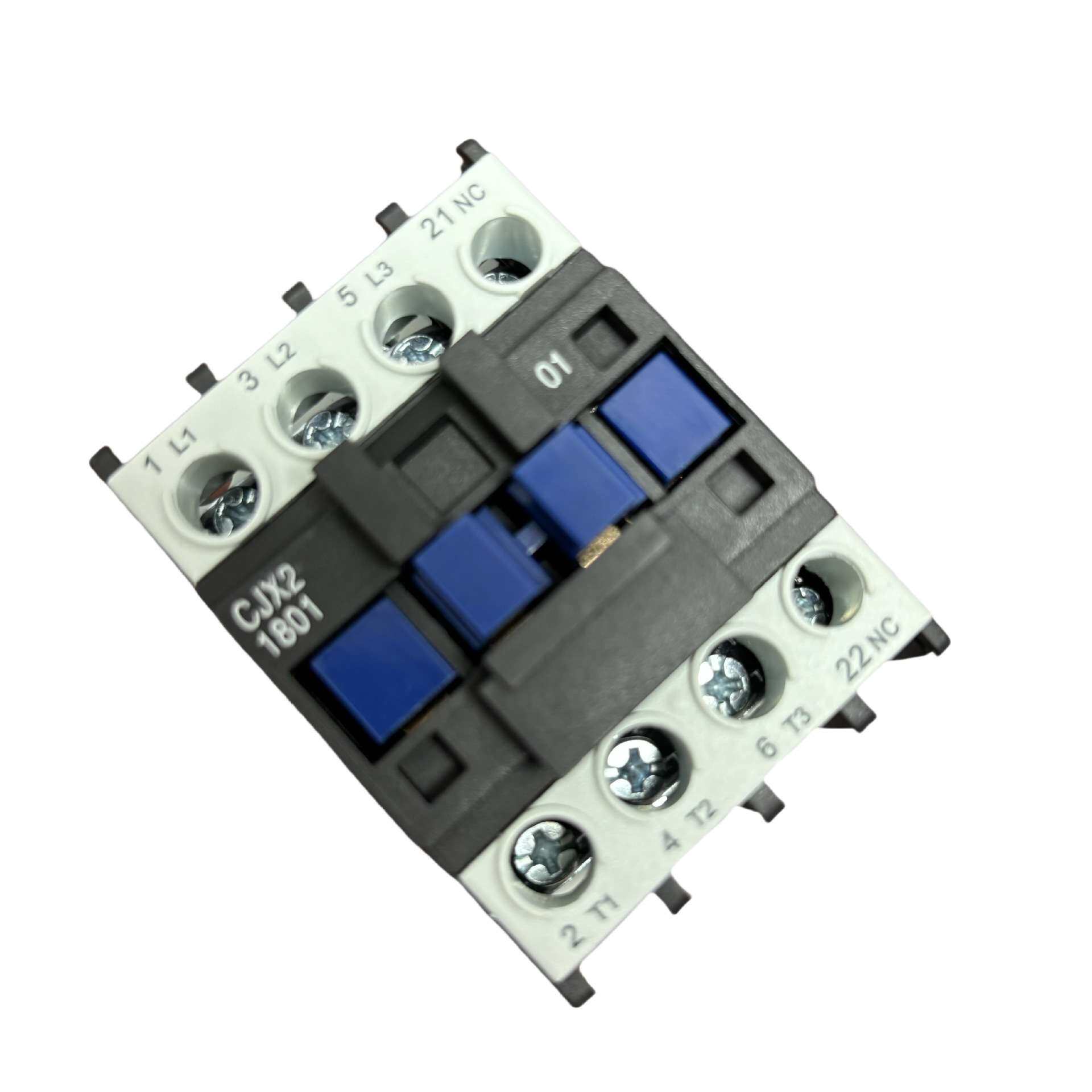 交流接触器220V380v控制开关控制器.温控器单相三相24v定时器配件