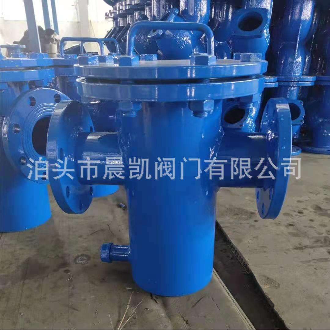 水泵吸水角式扩散过滤器 法兰y型过滤器 管道水处理过滤器 质量优