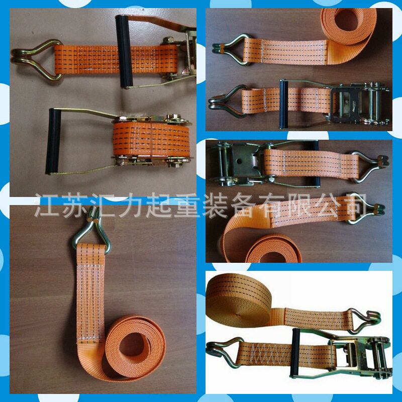 收紧捆绑器2寸10m货车拉紧器5t8m捆绑带