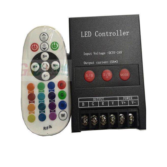 热卖540W彩色Rgb灯条模块灯串45A控制器Led控制器Dc5-24V