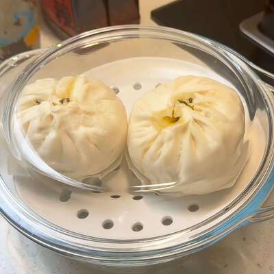 陶瓷饺子盘多孔蒸盘沥水盘圆形水果盘蒸海鲜蒸鱼盘蒸片圆形蒸格盘