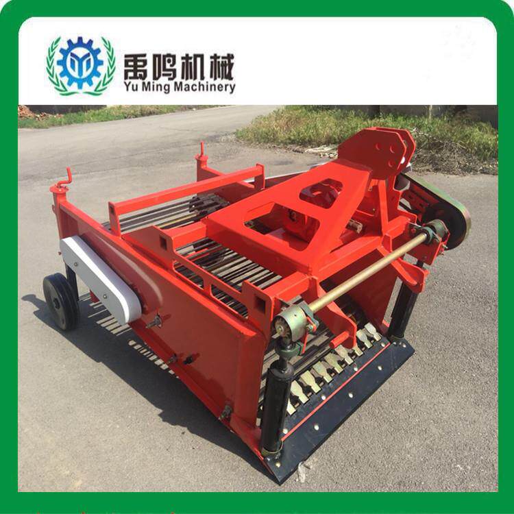 拖拉机带双行土豆收获机红薯马铃薯大蒜地瓜收获机土豆收获犁