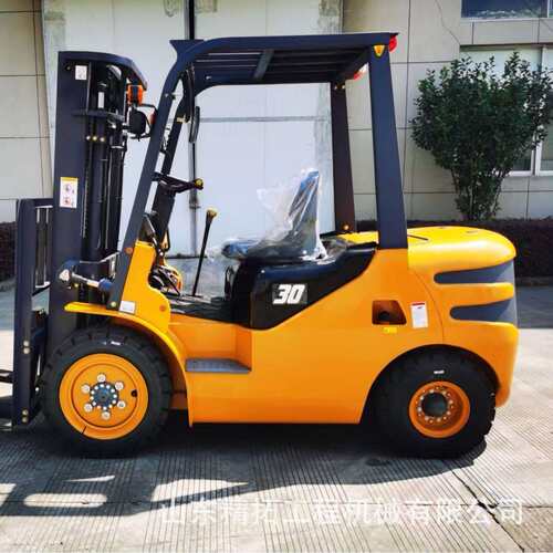 Forklift Export跨境直发5吨7吨柴油叉车座驾内燃式液压 升降搬运