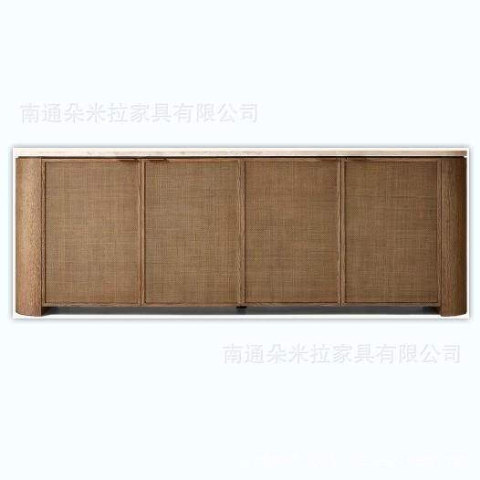 RH美式乡村别墅房高端豪华餐具柜餐边柜储物柜收纳柜