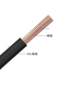 H07V-K 1G2.5单芯绝缘导线黄绿色接地线电控柜连接电线IEC 60227