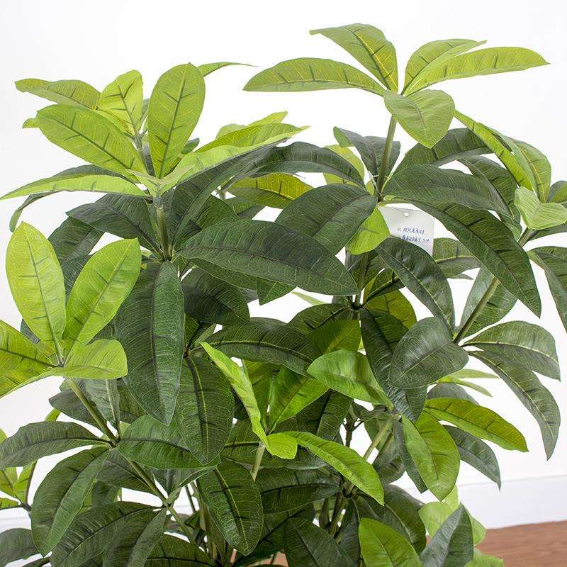 仿真发财树摇钱树金钱树仿真绿植盆栽室内装饰摆件仿真植物假绿植