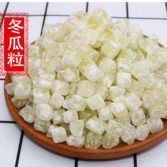 冬瓜丁烘焙馅料糖渍冬瓜糖丁五仁月饼清凉汤果脯蜜饯糕点冰粉配料