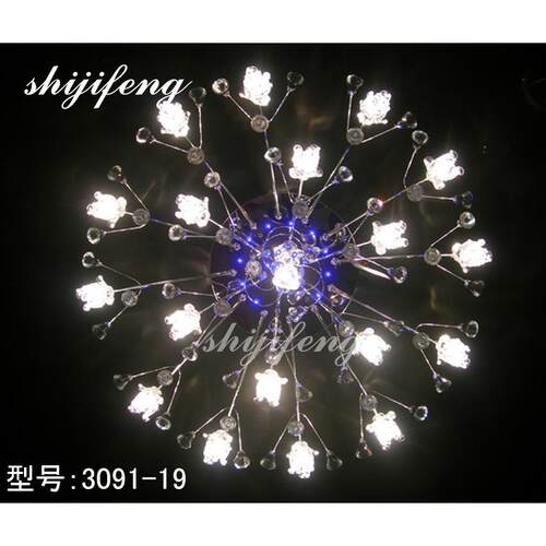 ceiling lamp美式水晶餐厅吸顶灯简约卧室书房玄关阳台树枝型灯