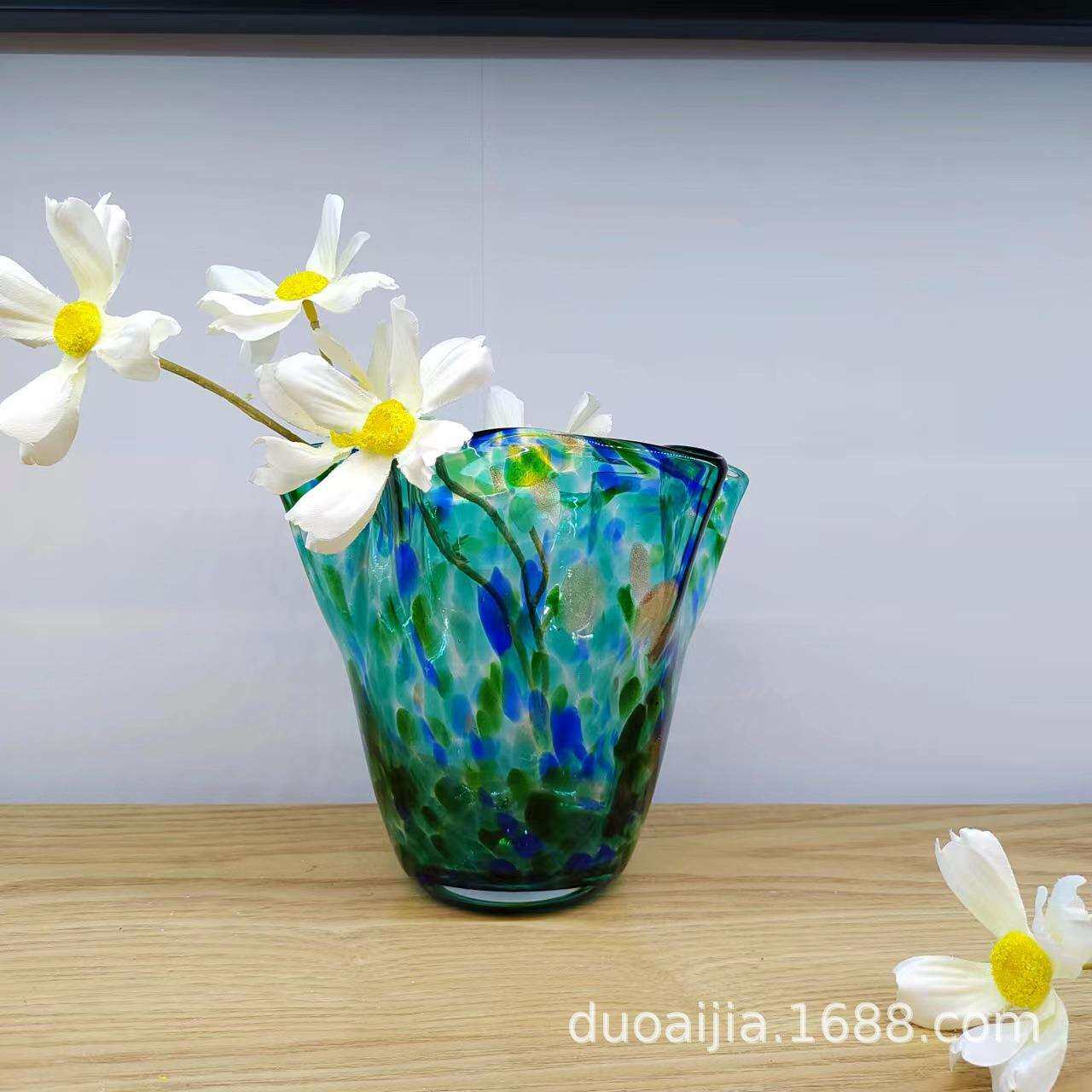 玻璃花瓶 艺术大师系列 工艺品摆件 创意花瓶玻璃饰品白菜摆件