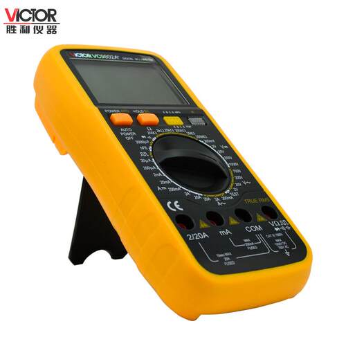 胜利仪器(VICTOR)VC9802A+ 数字万用表火线判断带背光数显