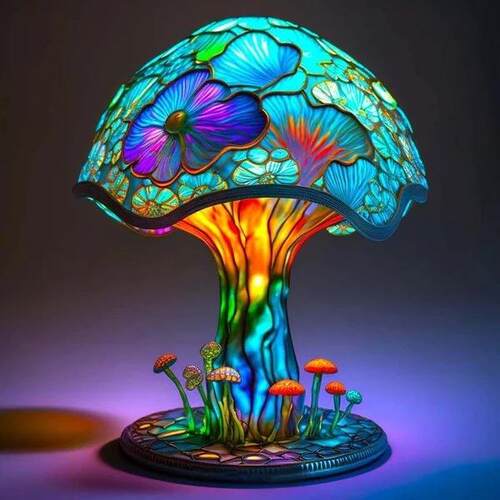 跨境树脂雕像LED灯摆件新款狗系列艺术动物雕像创意家居桌面装饰