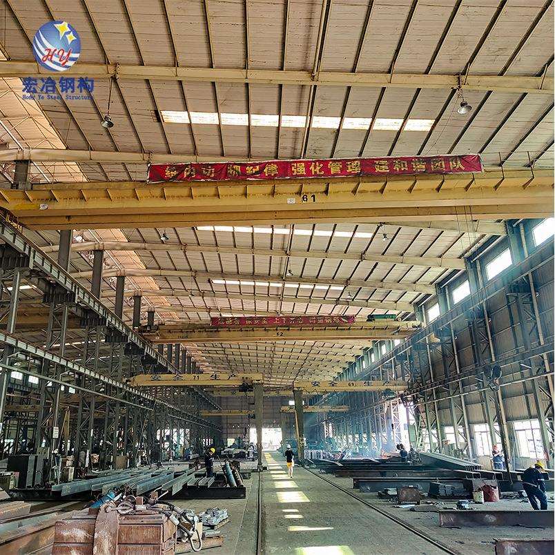 出口钢结构工程建造厂家承建重型钢结构厂房车间结构图纸设计安装