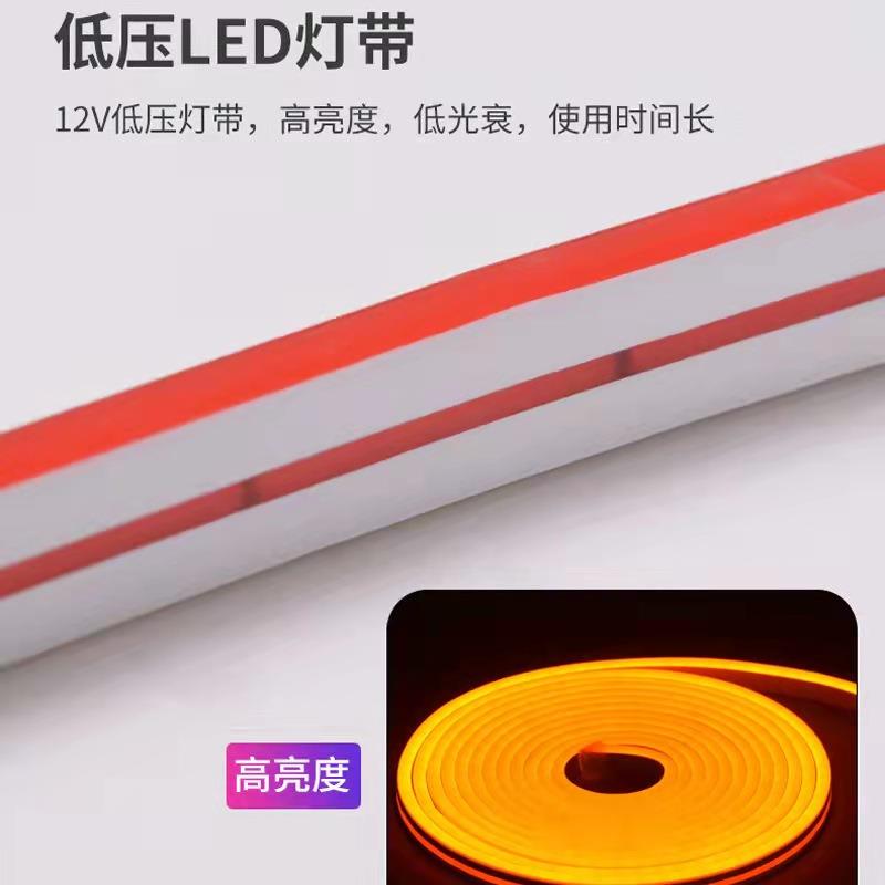 霓虹灯发光字制作12v灯带led广告牌酒吧装饰墙字母logo网红图造型