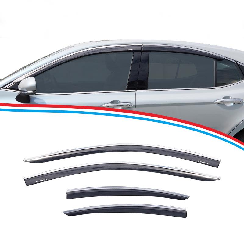 适用凯美瑞晴雨挡车窗雨眉挡雨板Toyota Camry Window Deflectors