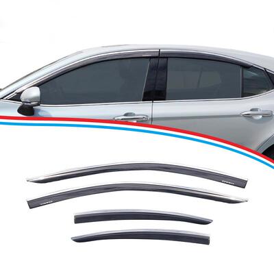 适用凯美瑞晴雨挡车窗雨眉挡雨板Toyota Camry Window Deflectors
