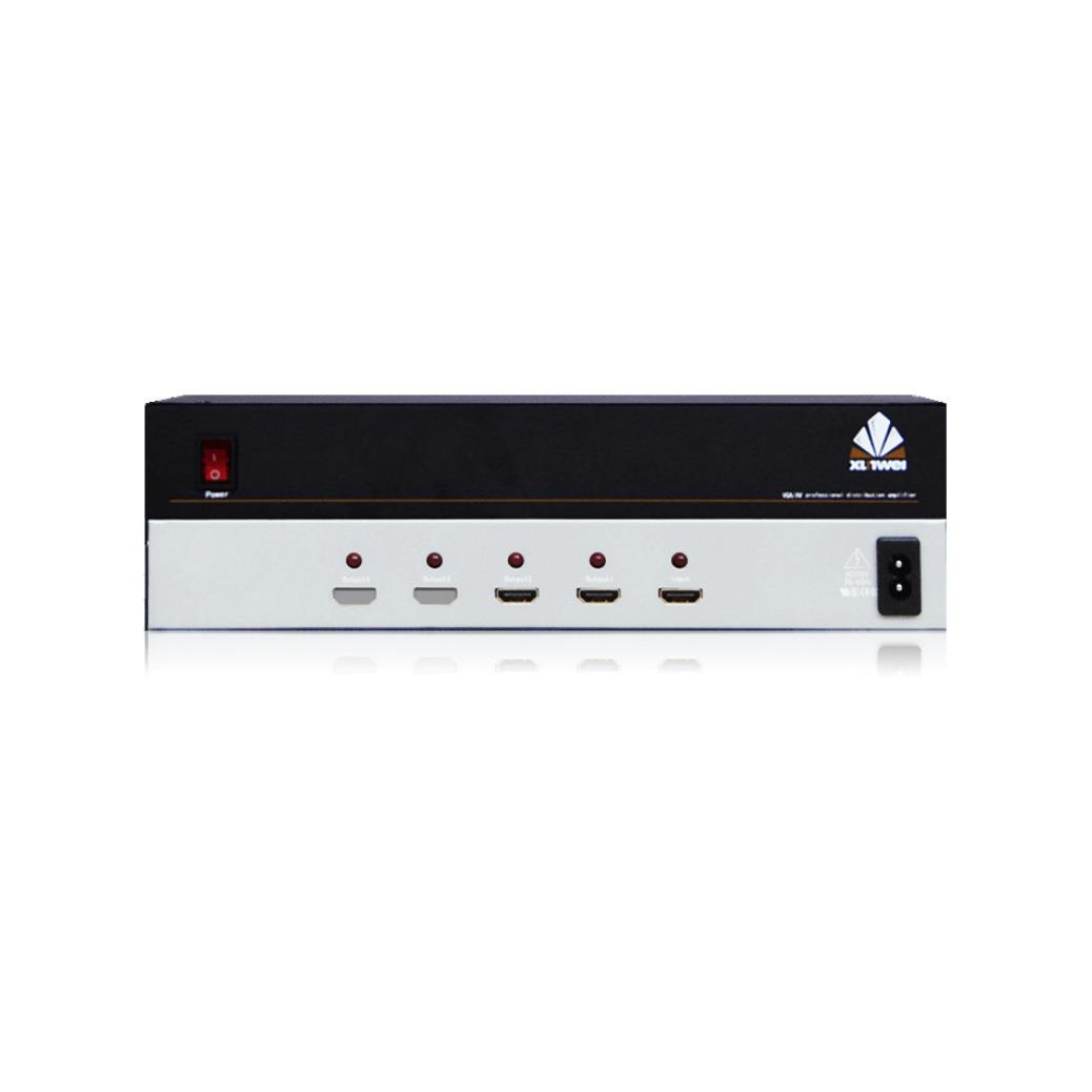 1进2出Displayport分配器1分2DP分配器DP高清信号分配器厂家