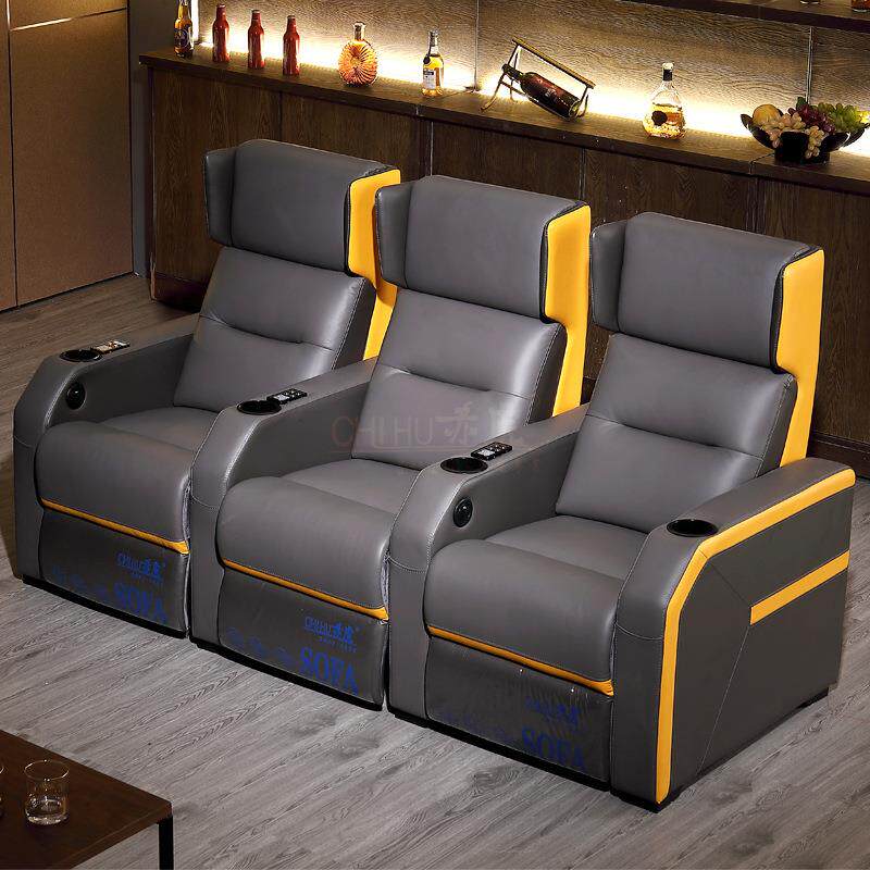 赤虎4D体感震动cinema sofa皮艺皮制电影院电动沙发躺椅影剧院椅
