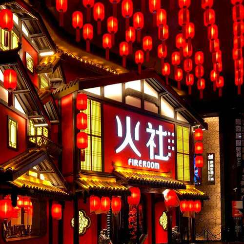 饭店门口吊灯大气仿古酒楼餐厅茶楼餐饮专用灯走廊过道复古红灯笼