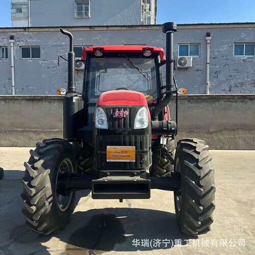 东方红120马力四驱拖拉机LX904 旋耕打田机YTO东方红LX2004 四轮