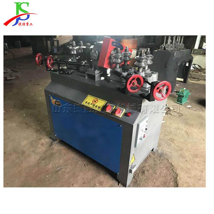 家用笤帚把木棒加工机 木棒材料加工圆棒机 双进双出自动锹把机