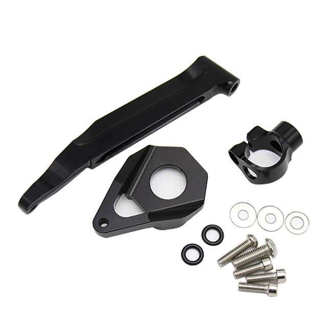 适用CBR600RR F4I 05-06年阻尼器改装钛尺方向杆前减震钛尺码配件