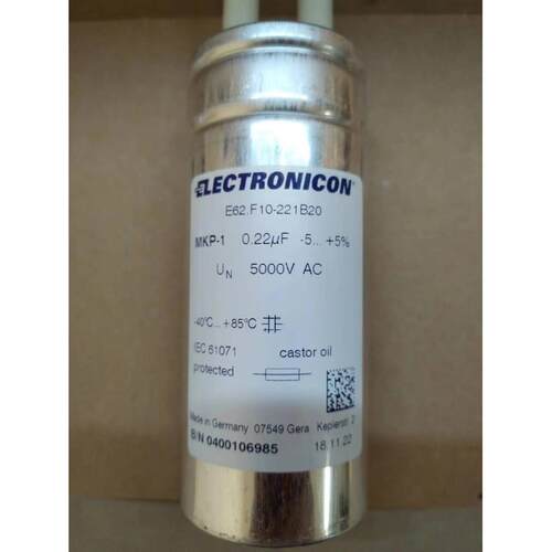 德国原装ELECTRONICON E62.F10-102B20 电容 当天发货
