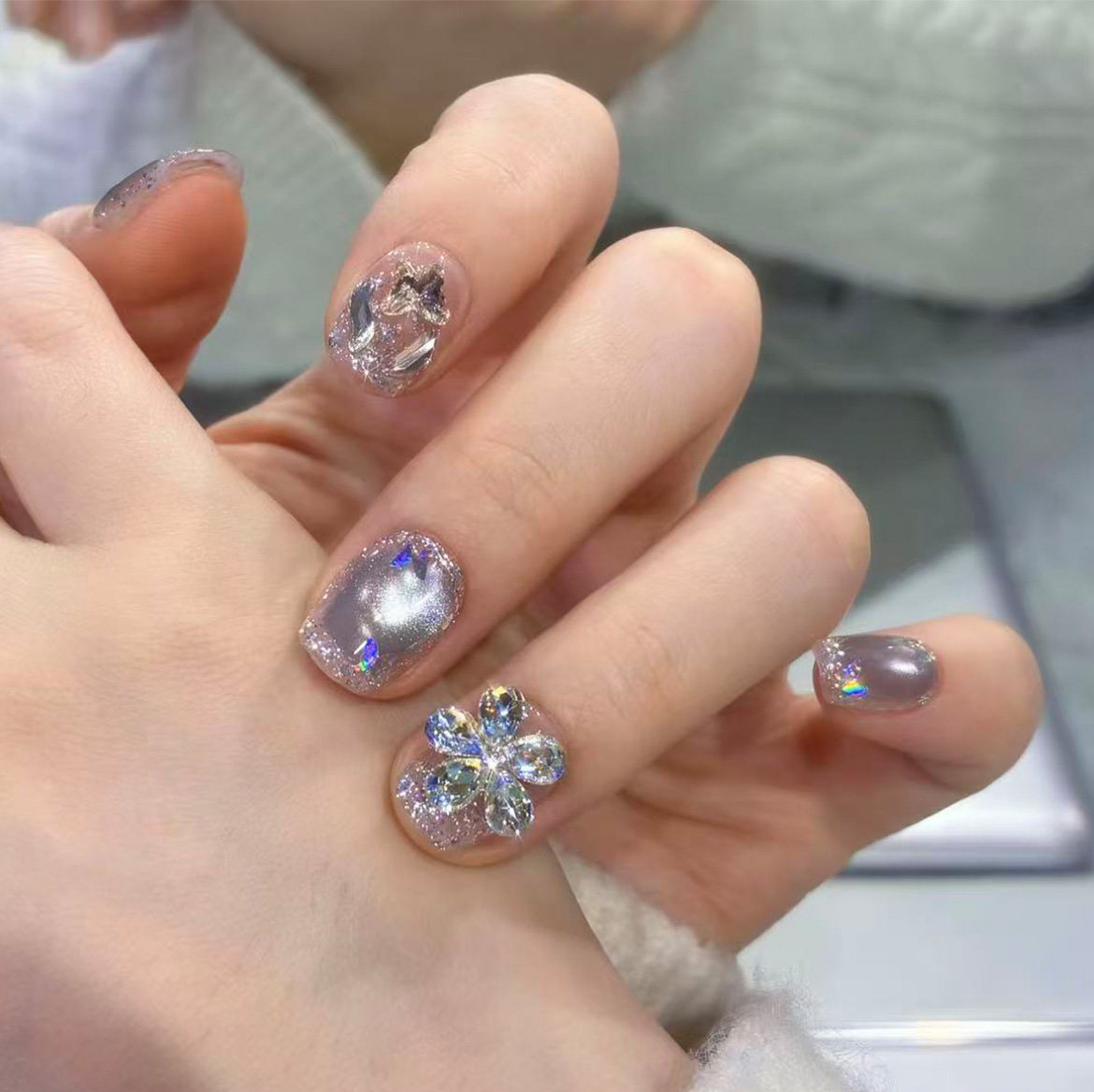 花为己乐穿戴甲高级感气质必爆