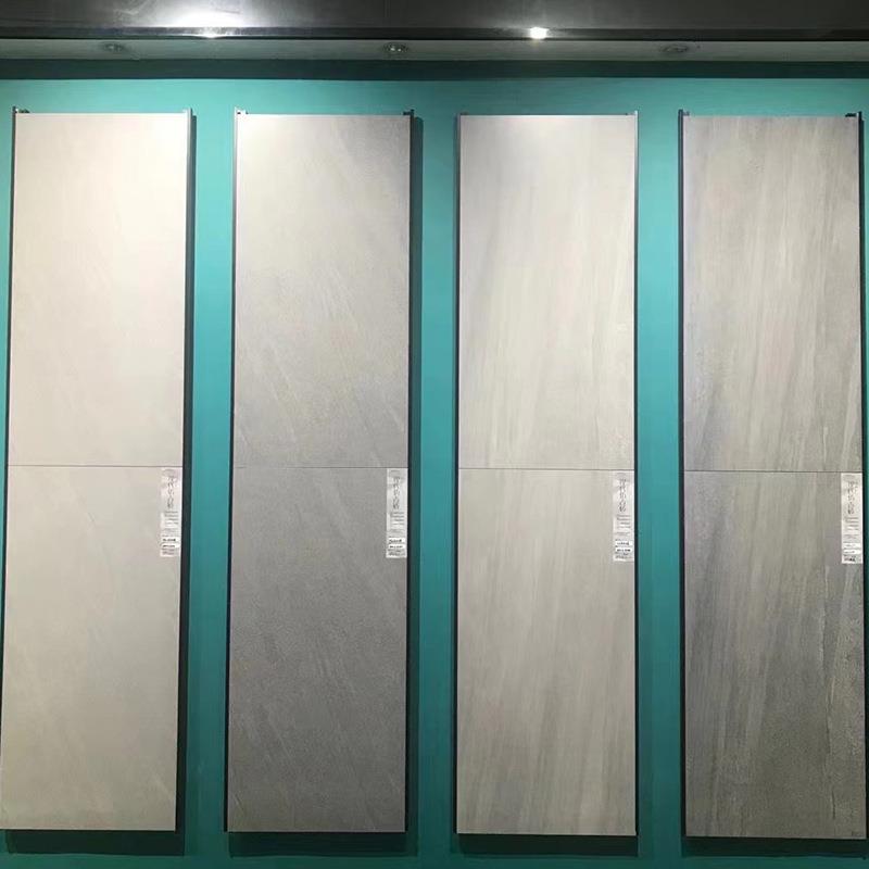 厂家直供600x1200佛山全瓷哑光水泥灰通铺防滑地板砖仿古砖工程砖