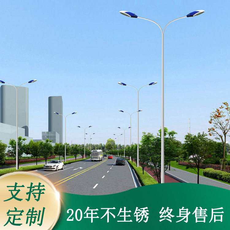 高杆灯8米10米12米双臂路灯供应广场高杆灯厂家直销路灯杆