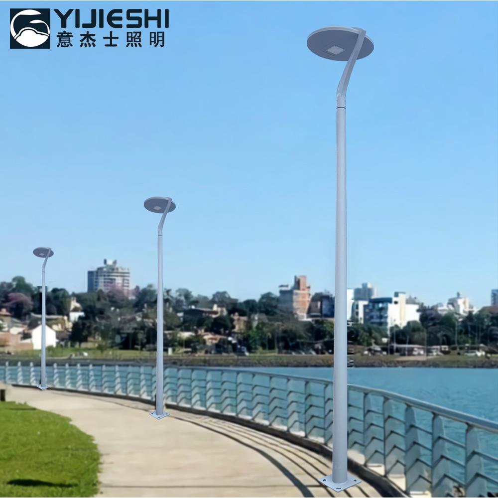 3.5米现代简约庭院灯铝材景观花园小区广场学校led