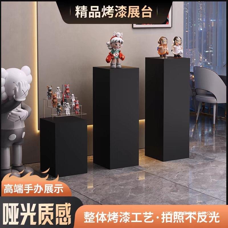 木制烤漆橱窗展示架展示台服装店模特地台商业展会底座陈列柜
