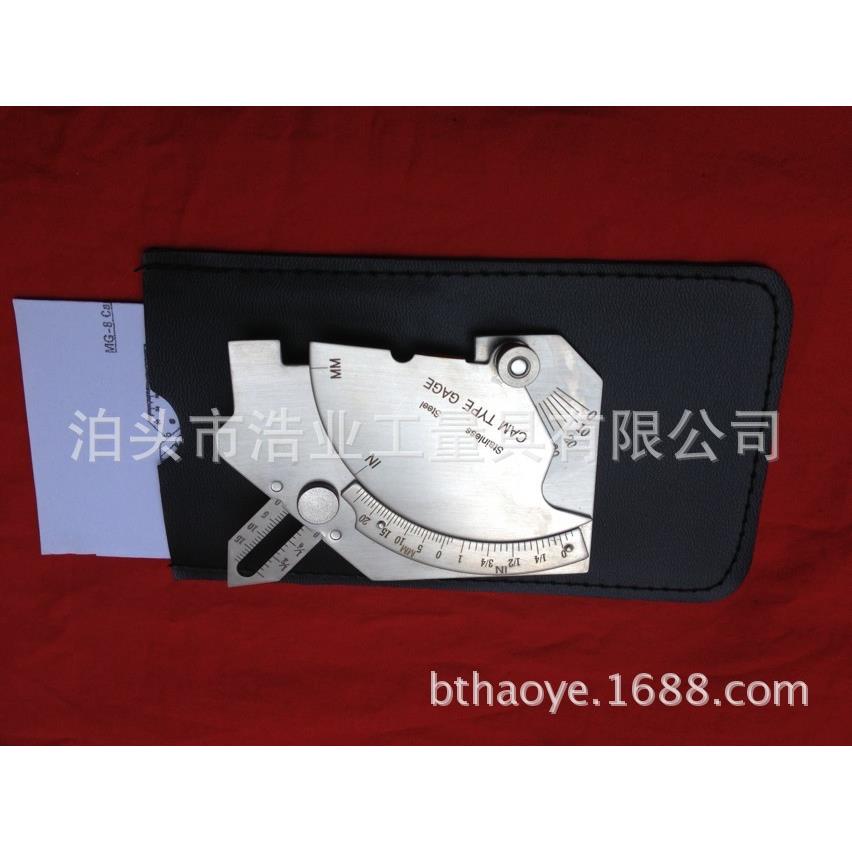 多功能焊接规 MG-8凸轮式焊缝量规 焊接高度尺 坡口角度 45度角图片