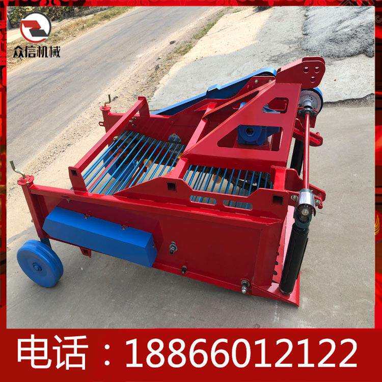 防缠草土豆收获机四轮拖拉机带挖地蛋机子红薯收获机 洋芋收获机