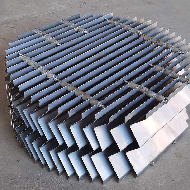 来图制作不锈钢304折流板除雾器pp折流板除雾器生产厂家