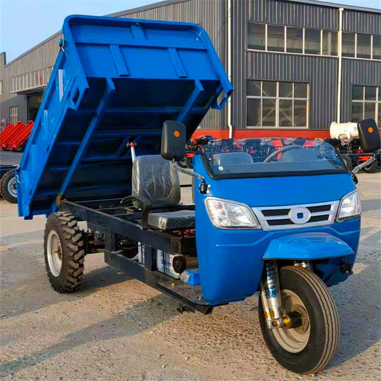 成德 22马力农用三轮车 小型电动翻斗运输车建筑用蹦蹦车