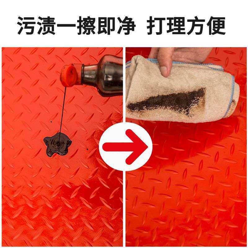 1.5mm防滑垫子pvc防水橡胶脚垫门垫走廊车间楼梯过道厨房地胶地垫