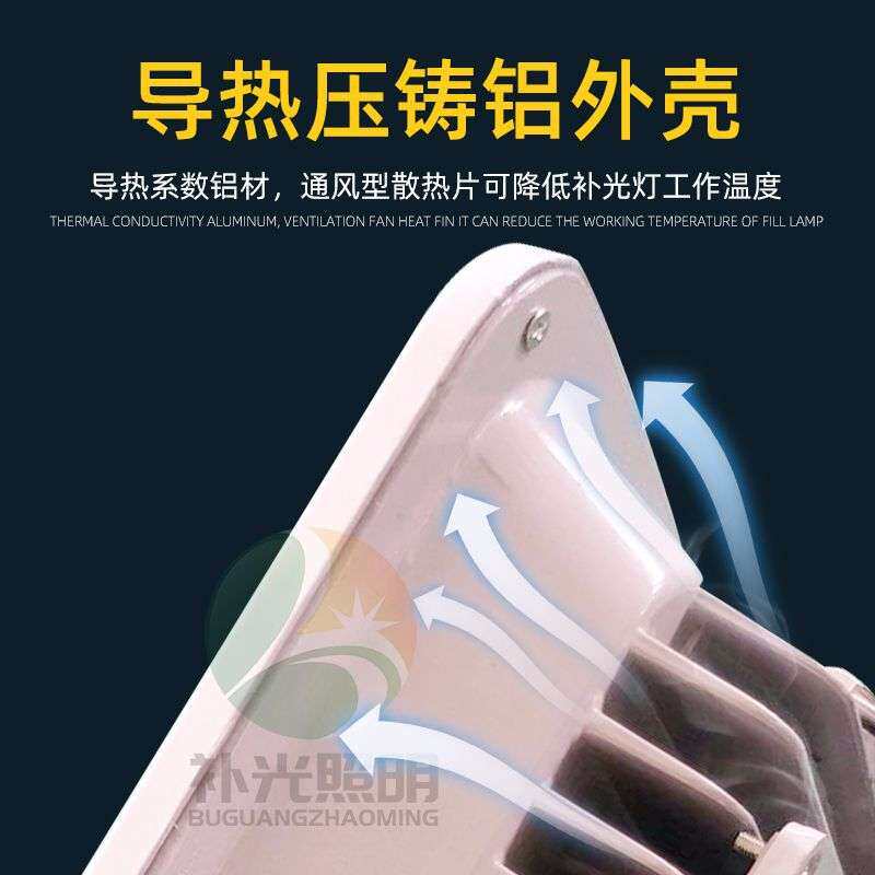 50W户外LED投光灯 楼体亮化防雨投射灯100W 景观道路公园照树灯具
