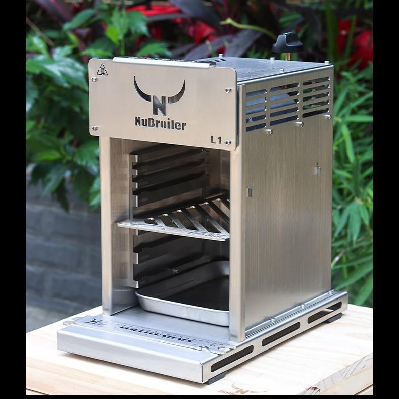 NuBroiler纽伦宝L1户外露营高温上火烤炉商用牛排炉烤肉美式烤箱