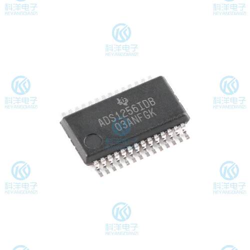 ADS1256IDBR SOP-28 4或8通道30kHz 24位ADC SPI接口模数转换芯片